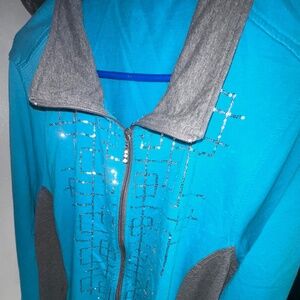 Kim Rogers 3X Jacket Zip w Collar